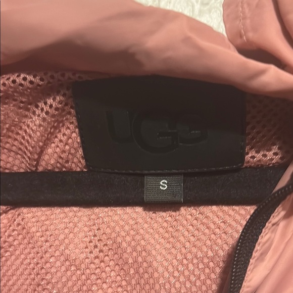 UGG Pink Ski Jacket with Stand-Up Collar - Picture 5 of 5